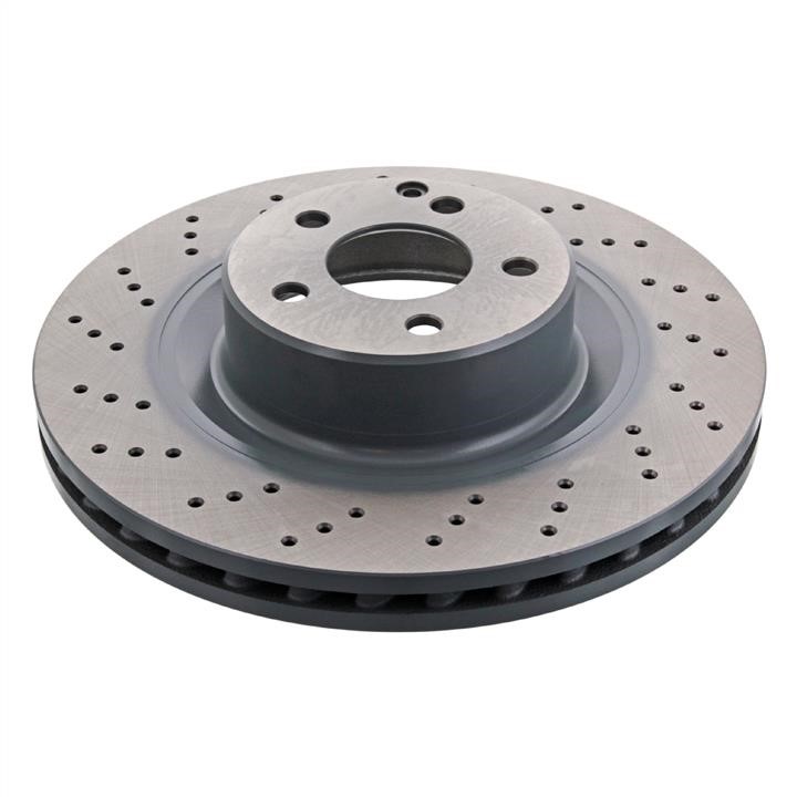 SWAG 10 94 4032 Ventilated brake disc with perforation 10944032