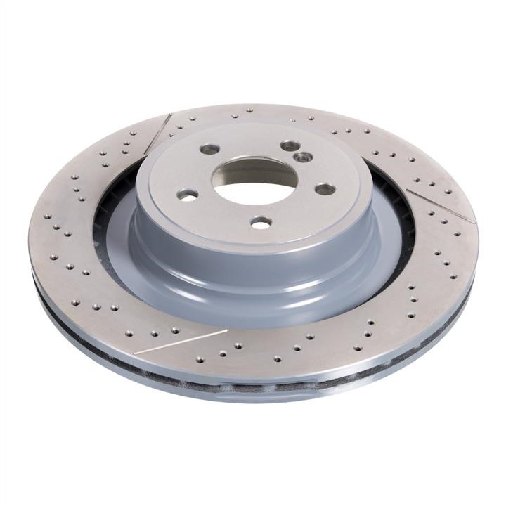 SWAG 10 94 4084 Ventilated brake disc with perforation 10944084