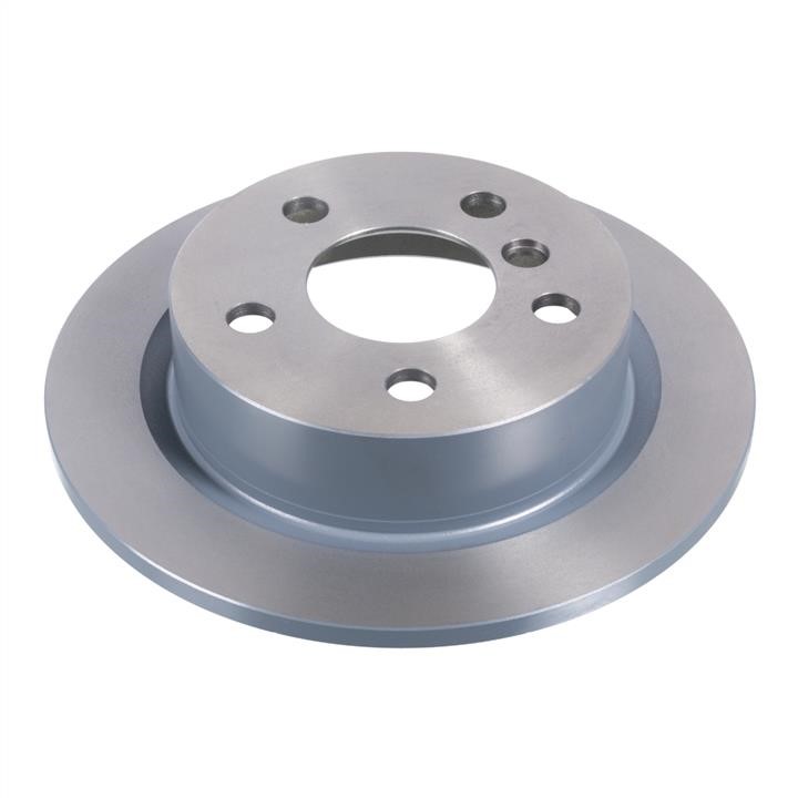 SWAG 11 10 4103 Rear brake disc, non-ventilated 11104103