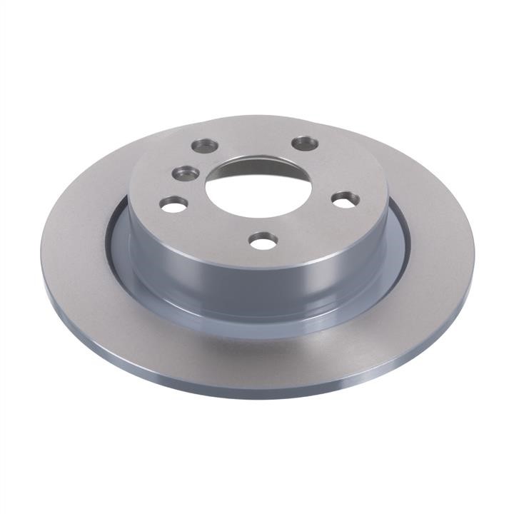 SWAG 11 10 4105 Rear brake disc, non-ventilated 11104105