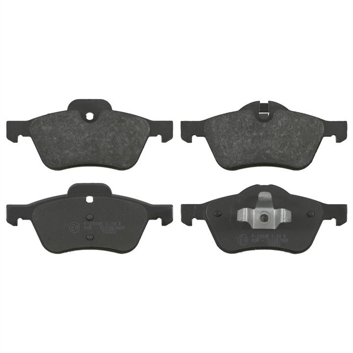 SWAG 11 91 6490 Front disc brake pads, set 11916490 11916490 SWAG Front disc brake pads, set