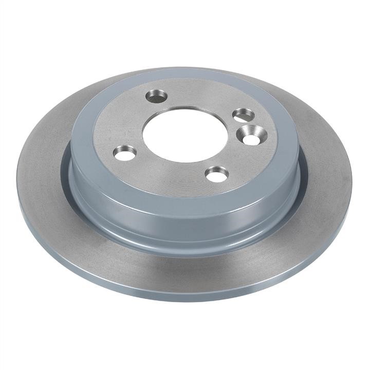 SWAG 11 93 2176 Rear brake disc, non-ventilated 11932176