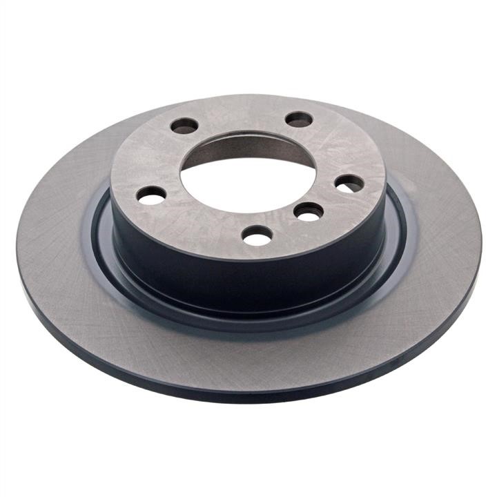 SWAG 11 94 3822 Rear brake disc, non-ventilated 11943822