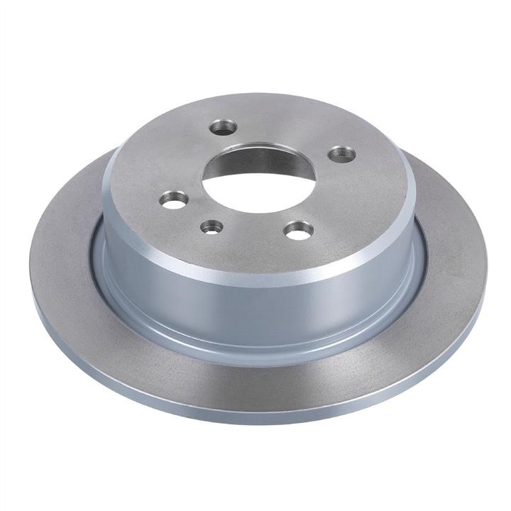 SWAG 20 90 4091 Rear brake disc, non-ventilated 20904091