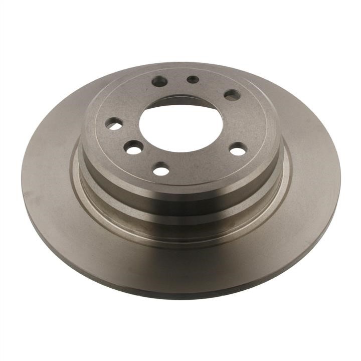 SWAG 20 90 4176 Rear brake disc, non-ventilated 20904176
