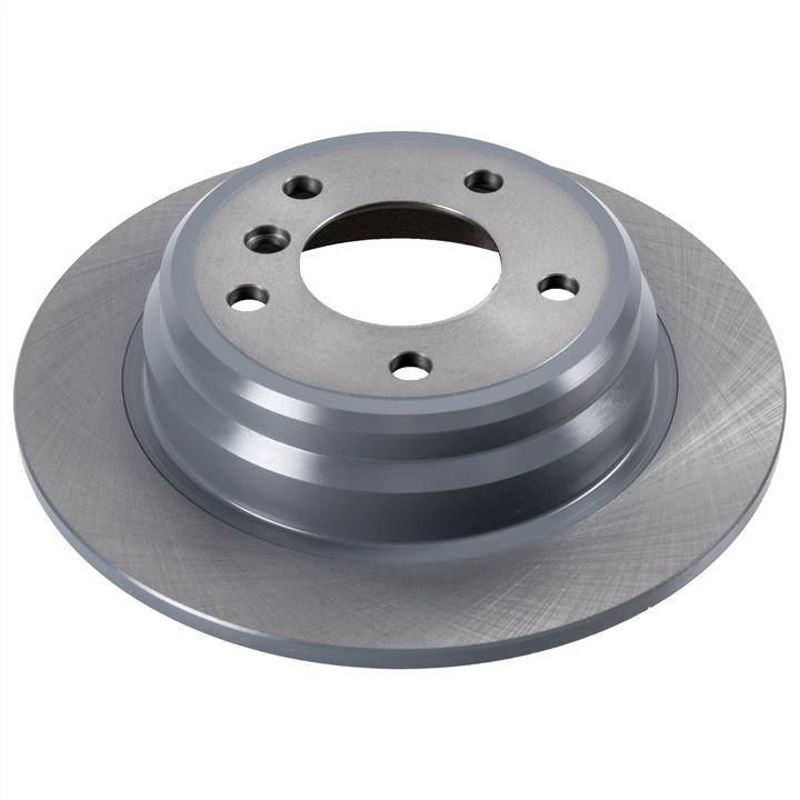 SWAG 20 91 2325 Rear brake disc, non-ventilated 20912325