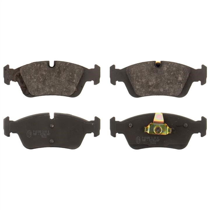 SWAG 20 91 6343 Front disc brake pads, set 20916343