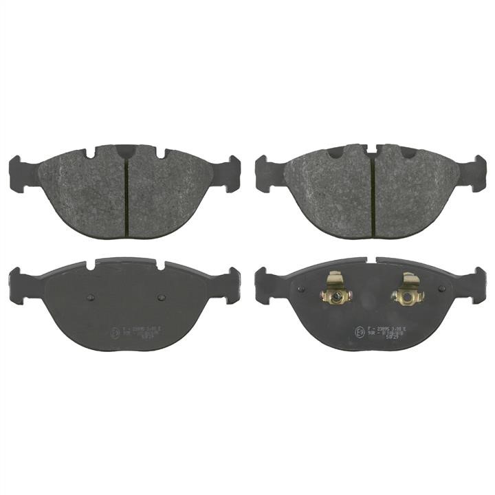 SWAG 20 91 6501 Front disc brake pads, set 20916501