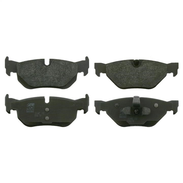 SWAG 20 91 6533 Rear disc brake pads, set 20916533