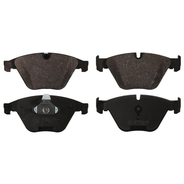 SWAG 20 91 6865 Front disc brake pads, set 20916865 20916865 SWAG Front disc brake pads, set