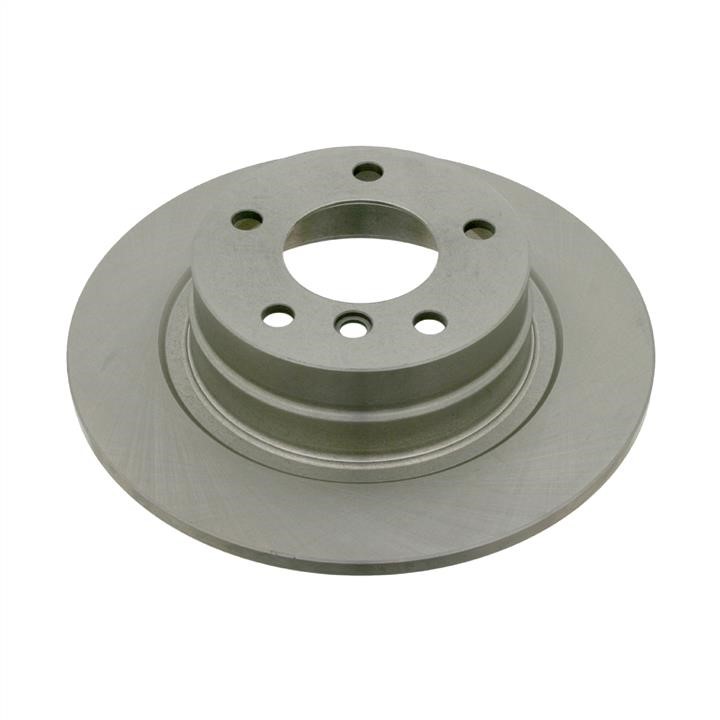 SWAG 20 92 4482 Rear brake disc, non-ventilated 20924482