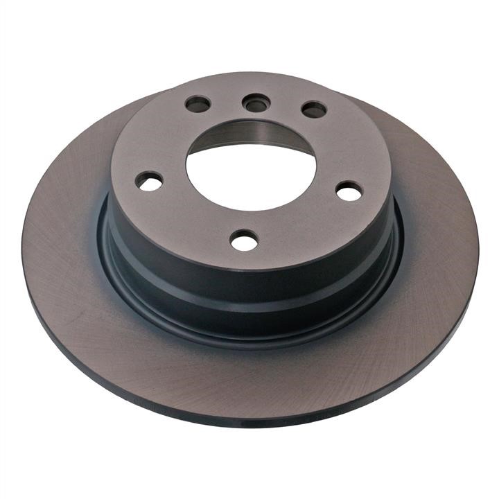 SWAG 20 92 6134 Rear brake disc, non-ventilated 20926134