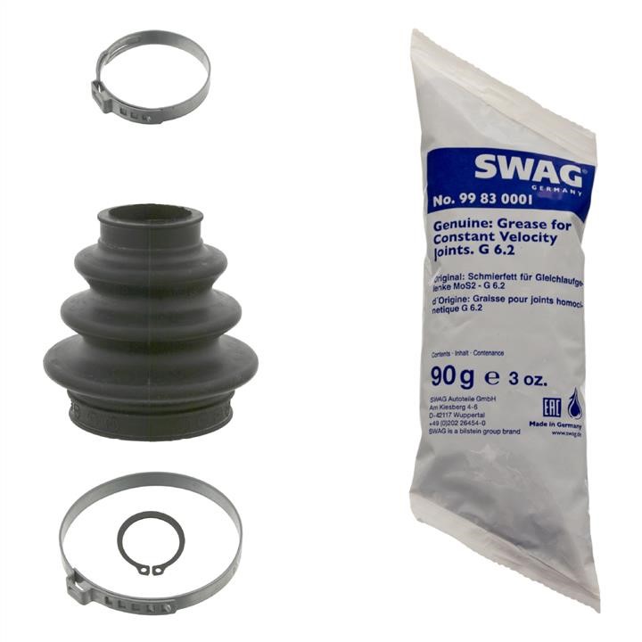 SWAG 20 92 6829 Outer drive shaft boot, kit 20926829
