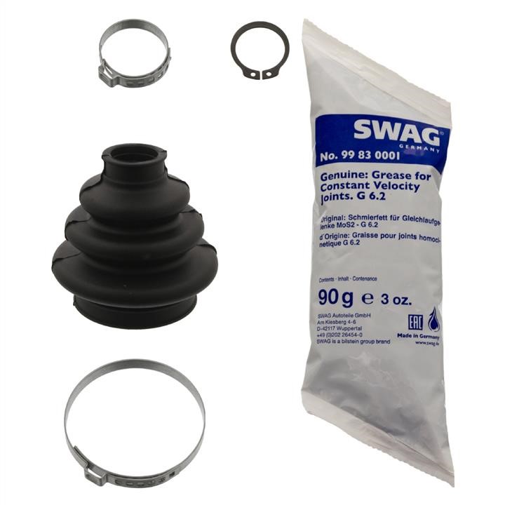 SWAG 20 93 6554 Outer drive shaft boot, kit 20936554