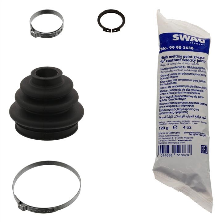 SWAG 20 93 6560 Outer drive shaft boot, kit 20936560