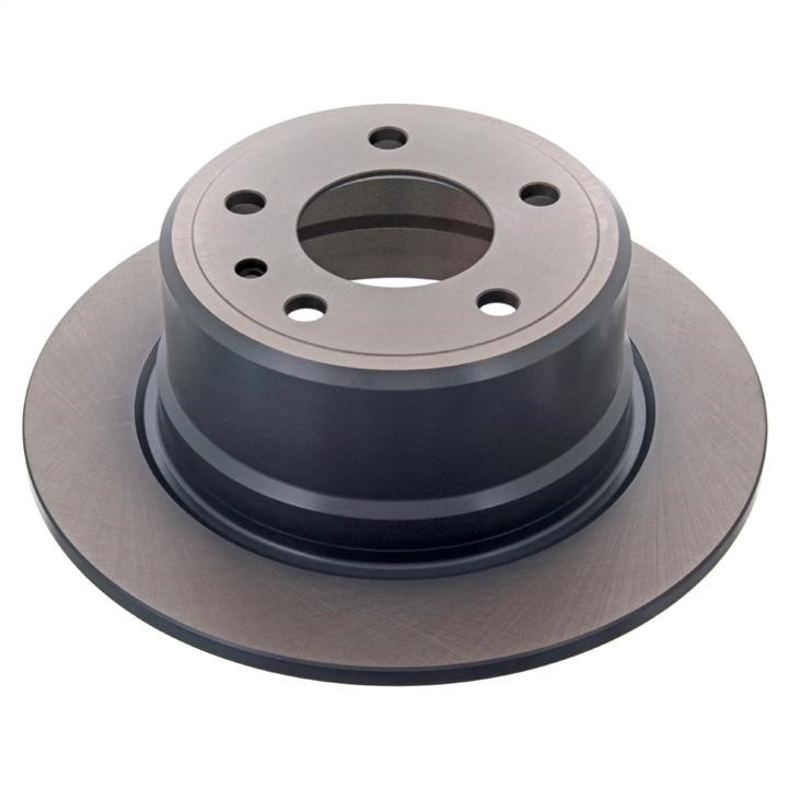 SWAG 20 94 3808 Rear brake disc, non-ventilated 20943808