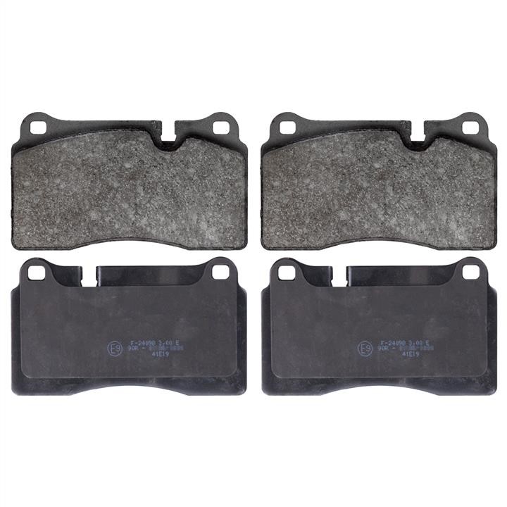 SWAG 22 11 6125 Front disc brake pads, set 22116125