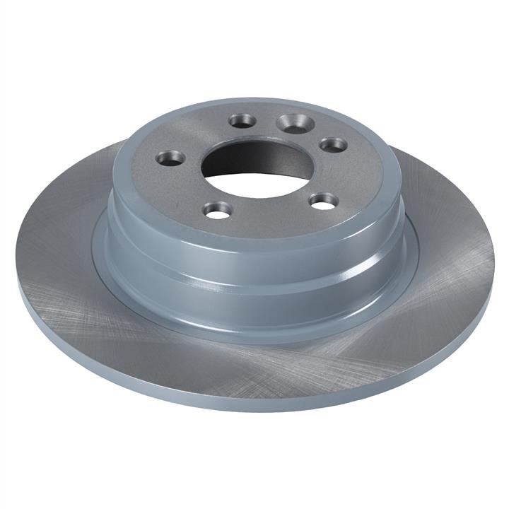 SWAG 22 94 3810 Rear brake disc, non-ventilated 22943810