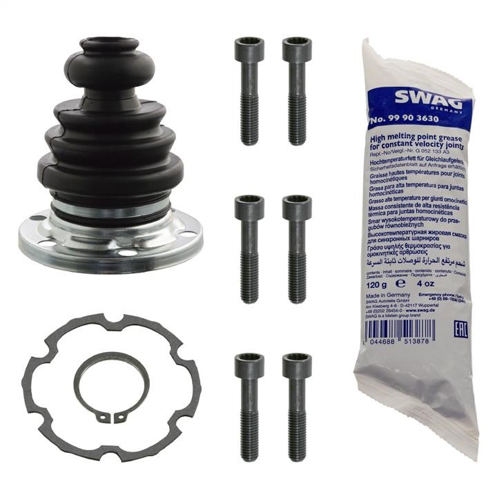 SWAG 30 83 0017 Drive shaft inner boot, kit 30830017