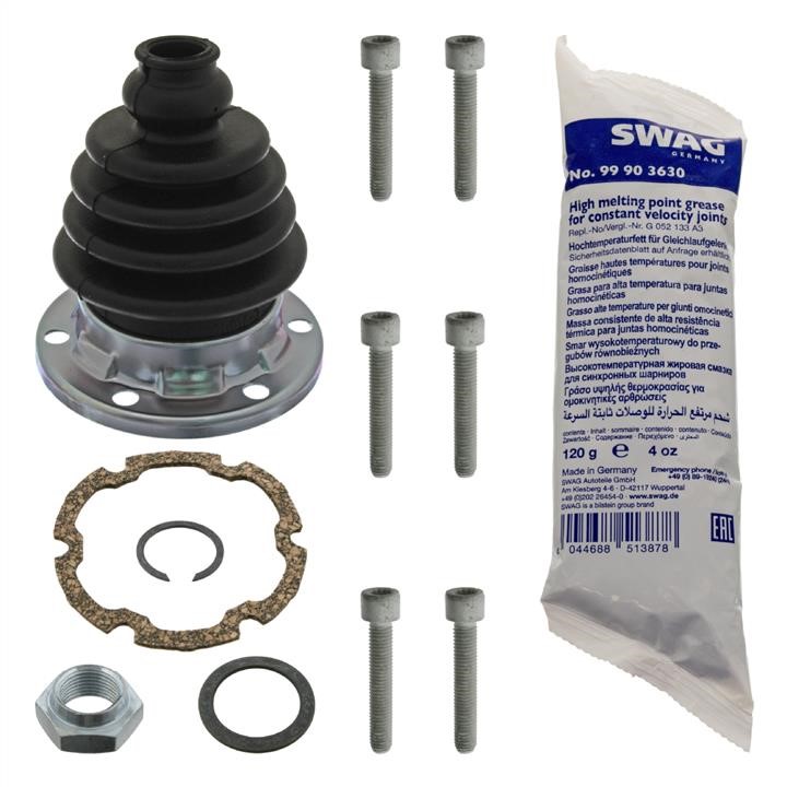 SWAG 30 90 7643 Drive shaft inner boot, kit 30907643