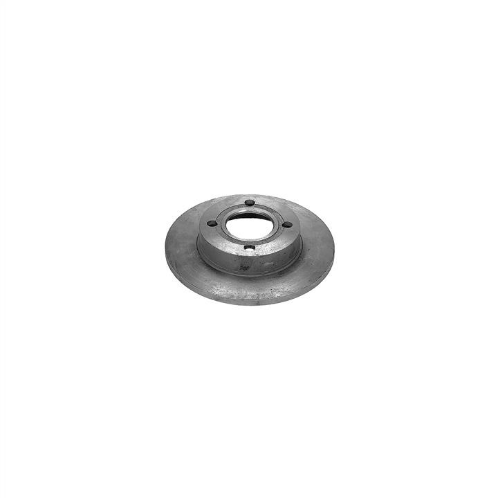 SWAG 30 90 9078 Rear brake disc, non-ventilated 30909078