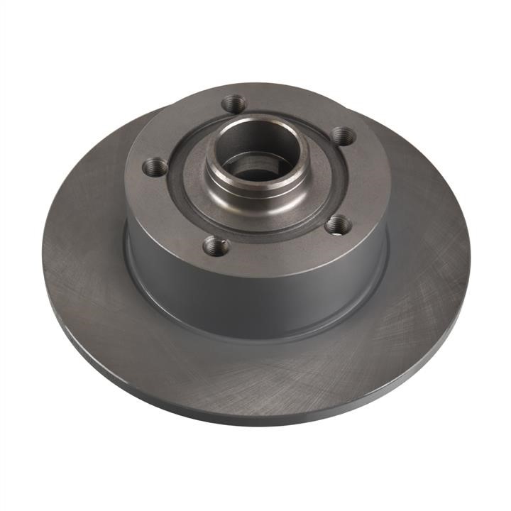 SWAG 30 90 9079 Rear brake disc, non-ventilated 30909079