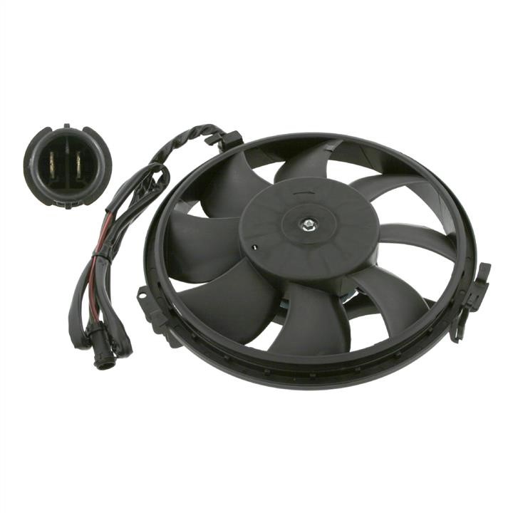 SWAG 30 91 4746 Hub, engine cooling fan wheel 30914746