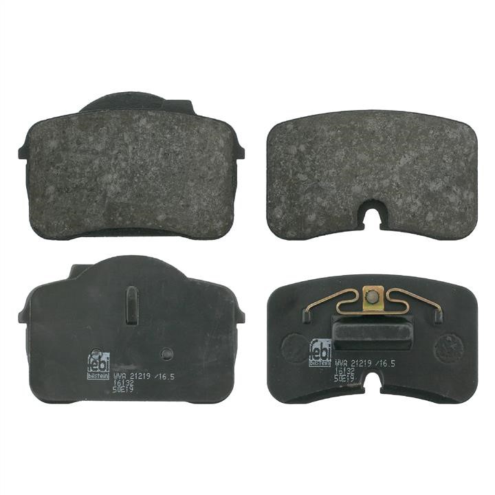SWAG 30 91 6132 Front disc brake pads, set 30916132