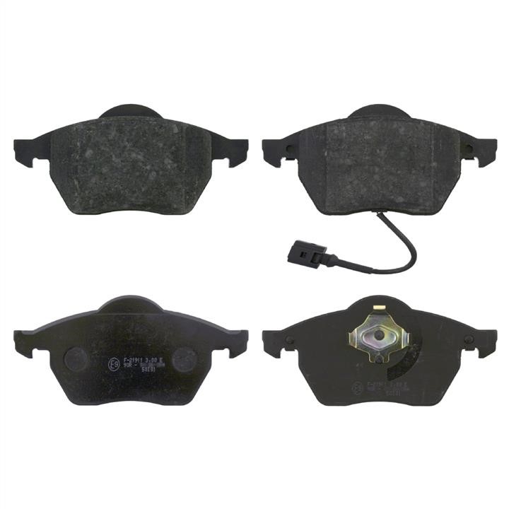 SWAG 30 91 6334 Brake Pad Set, disc brake 30916334