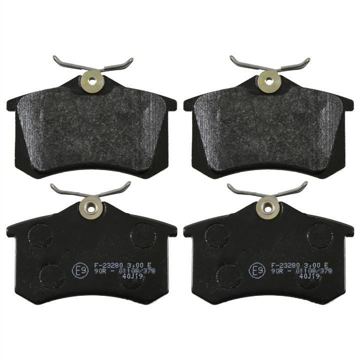 SWAG 30 91 6457 Rear disc brake pads, set 30916457