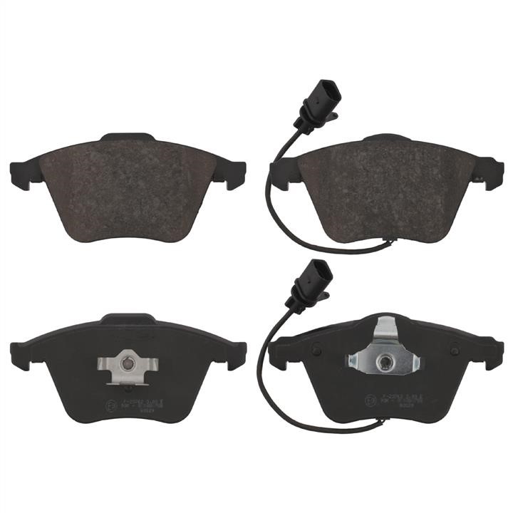 SWAG 30 91 6712 Front disc brake pads, set 30916712