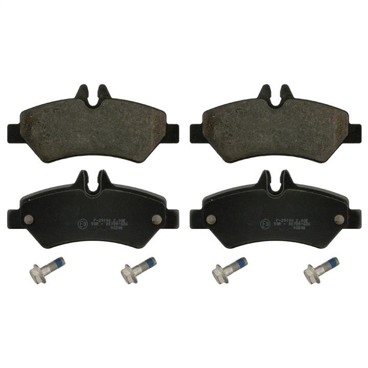 SWAG 30 91 6735 Rear disc brake pads, set 30916735