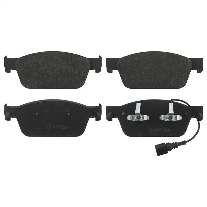 SWAG 30 91 6824 Front disc brake pads, set 30916824