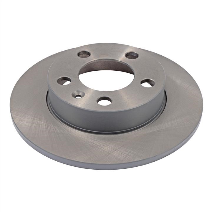 SWAG 30 91 8488 Rear brake disc, non-ventilated 30918488
