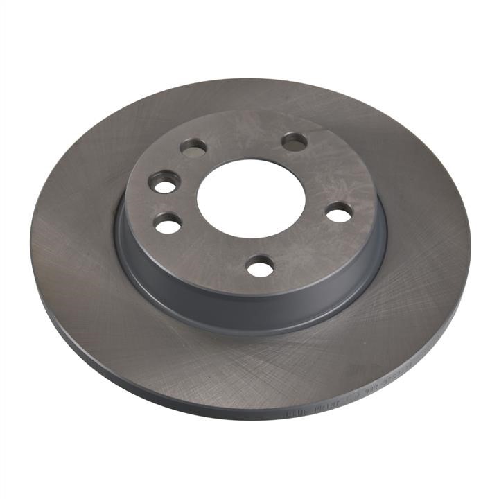 SWAG 30 91 8490 Rear brake disc, non-ventilated 30918490