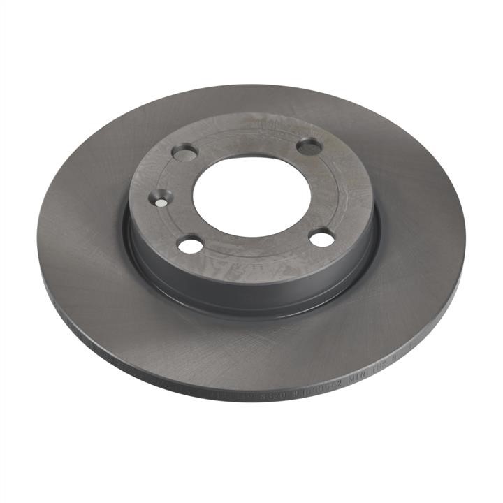 SWAG 30 91 8841 Unventilated front brake disc 30918841