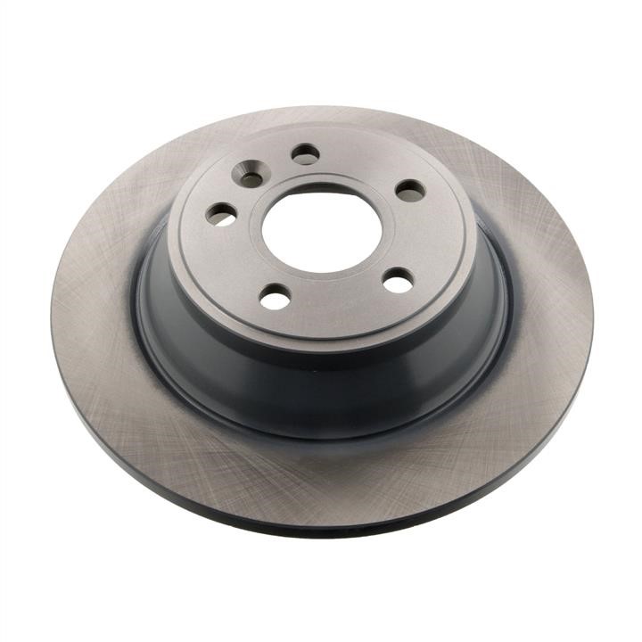 SWAG 55 94 3883 Rear brake disc, non-ventilated 55943883