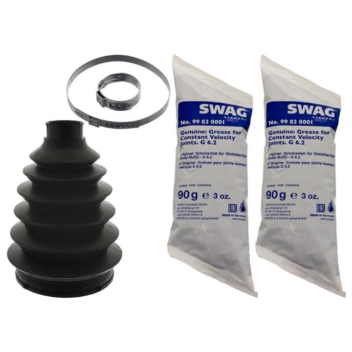 SWAG 60 10 0040 Outer drive shaft boot, kit 60100040