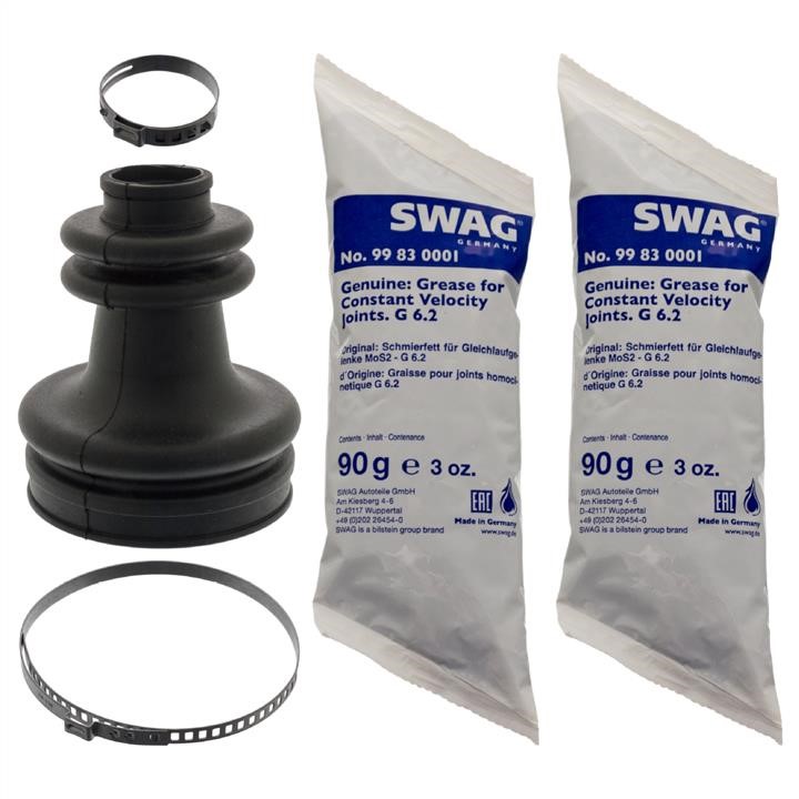 SWAG 60 10 0414 Drive shaft inner boot, kit 60100414