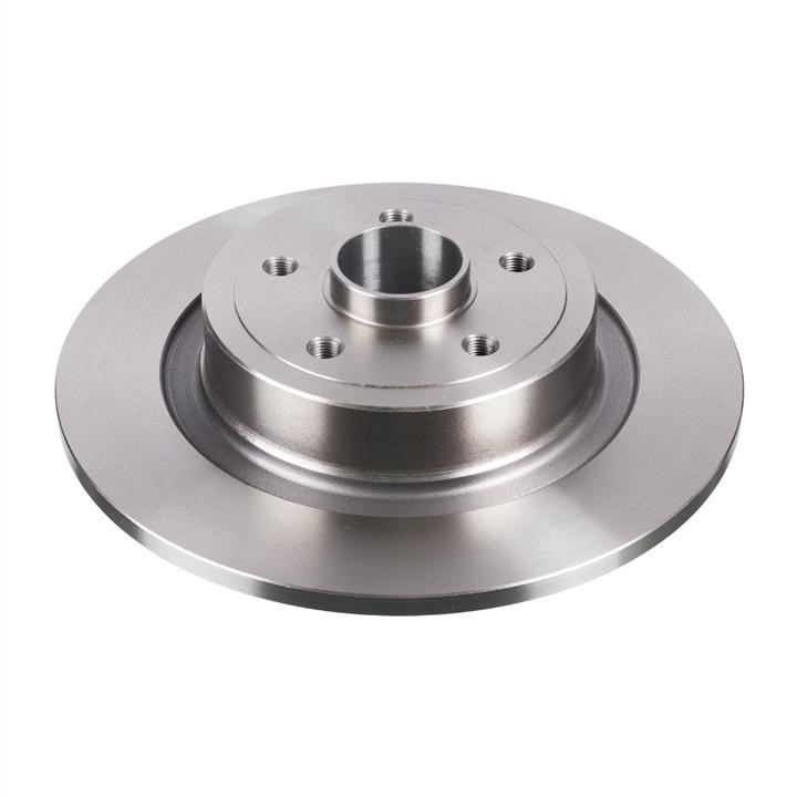 SWAG 60 10 4506 Rear brake disc, non-ventilated 60104506