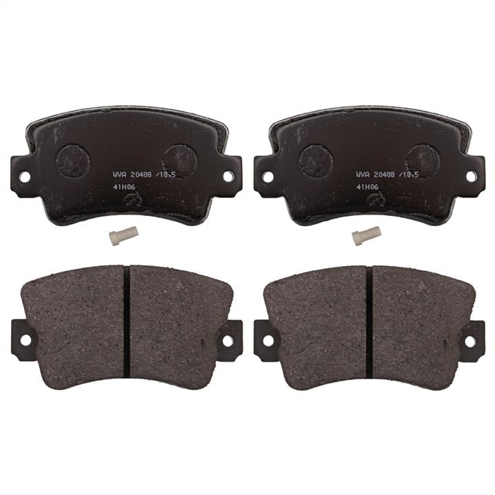 SWAG 60 11 6183 Front disc brake pads, set 60116183