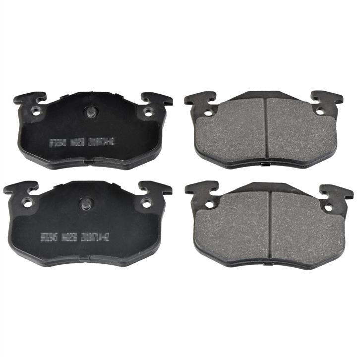 SWAG 60 91 6189 Rear disc brake pads, set 60916189