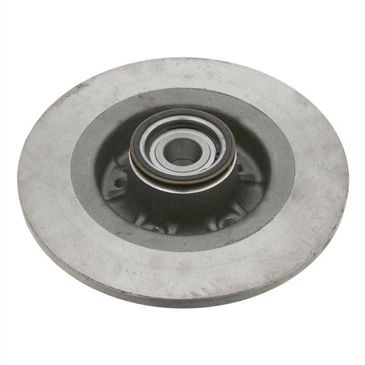 SWAG 60 92 1299 Rear brake disc, non-ventilated 60921299