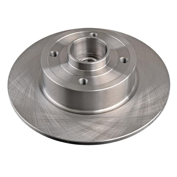 SWAG 60 92 8154 Rear brake disc, non-ventilated 60928154