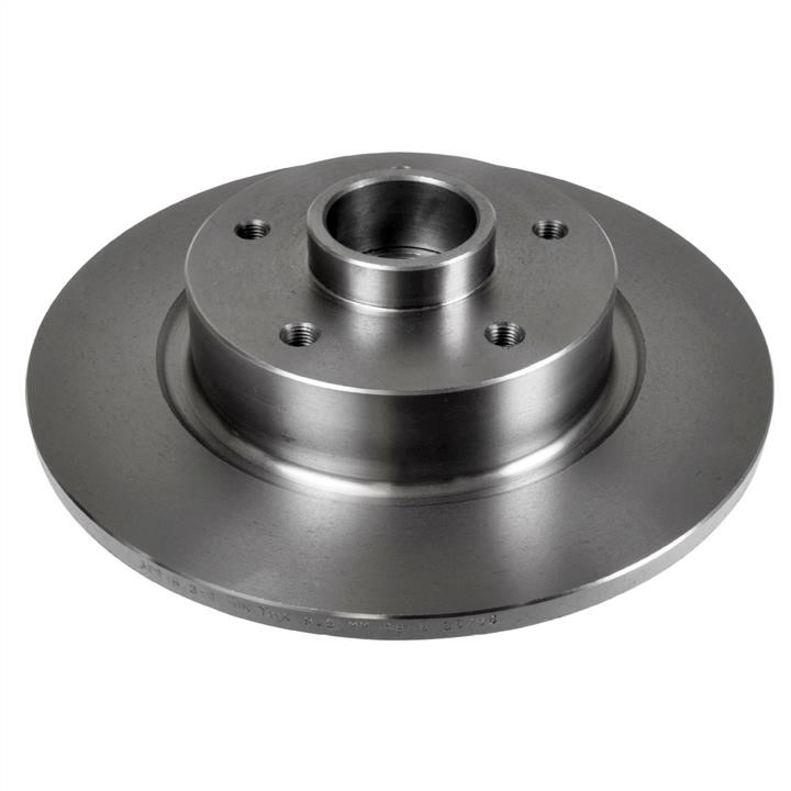 SWAG 60 93 8305 Rear brake disc, non-ventilated 60938305
