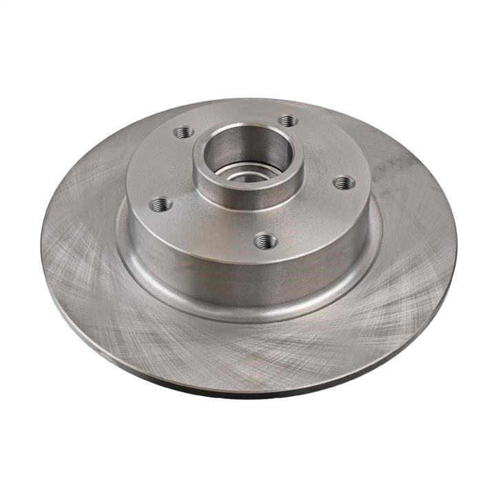 SWAG 60 93 8307 Rear brake disc, non-ventilated 60938307