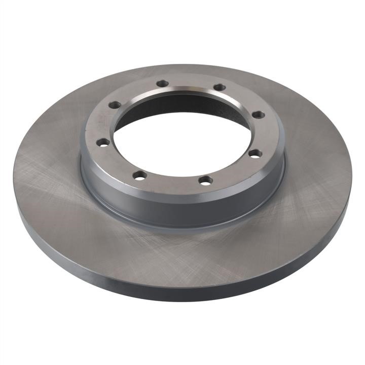 SWAG 60 93 9868 Rear brake disc, non-ventilated 60939868