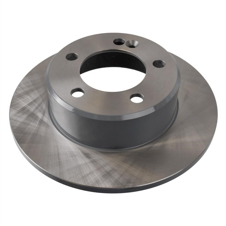 SWAG 60 94 0094 Rear brake disc, non-ventilated 60940094