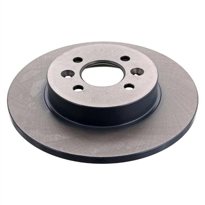 SWAG 60 94 4059 Rear brake disc, non-ventilated 60944059