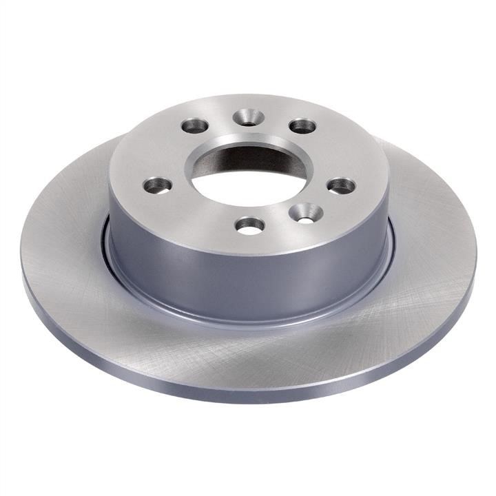 SWAG 60 94 4077 Rear brake disc, non-ventilated 60944077